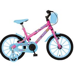 BICICLETA COLLI AURORA FEST A.16 ROSA/NEON